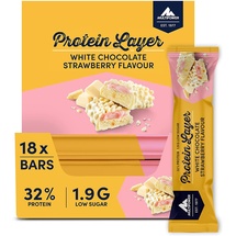 Multipower Protein Layer White Chocolate Strawberry Riegel 18 x 50 g