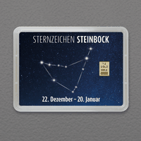Esg valcambi Münz-Goldbarren-Sternzeichen Steinbock