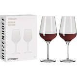 Ritzenhoff & Breker RITZENHOFF Rotweinglas 500 ml - Serie Fjordlicht Rotwein 2er-Set