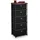 Relaxdays Kommode 105 x 43 x 33 cm Schwarz/Braun