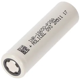Molicel INR18650-P28A 2800mAh 35A Li-Ionen-Akku, 3,6V - 3,7V ungeschützt, flat top, Abmessungen 65x18,45mm
