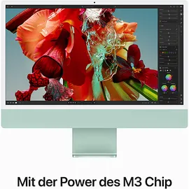 Apple iMac 24" Retina 4,5K Display 2023 M3 8 GB RAM 512 GB SSD 10-Core GPU Grün