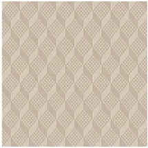 Profhome Gr322305-di 3D Tapete Rauten Muster Beige Grau-beige Sand 5,33 m2