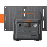 Jackery Explorer 300 Plus 40W Mini, 288Wh Tragbares Powerstation mit 40W Solarpanel, LiFePO4 600 w