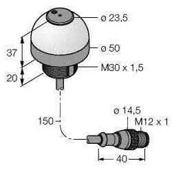 TURCK LED-Anzeige K50LGRA1YPQP