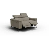 RELAXSOFA NORDEL 2-Sitzer, dunkles beige