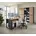 Memphis Aktenregal 75 x 38 x 197 braun