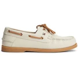 Tommy Hilfiger TH FLAG BOAT SHOE Damen Beige 40