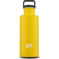 Esbit Trinkflasche Edelstahl Trinkflasche mit praktischem Loop Verschluss - 750 ml in Gelb