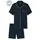 SCHIESSER Pyjama Fine Interlock Blau 50