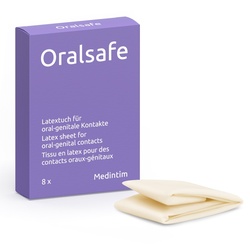 Oral Safe Latexschutztuch Vanille