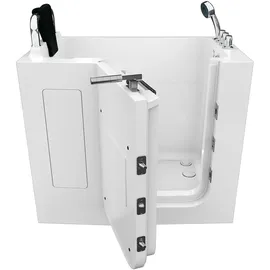 AcquaVapore Sitzbadewanne mit Tür 68 x 110 cm (S08-TH-A-L)