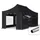 TOOLPORT Faltpavillon 3 x 6 m inkl. 4 Seitenteile Schwarz