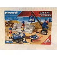 Playmobil 70513 Baustelle City Action NEU OVP Geschenk Weihnachten Kran Dumper