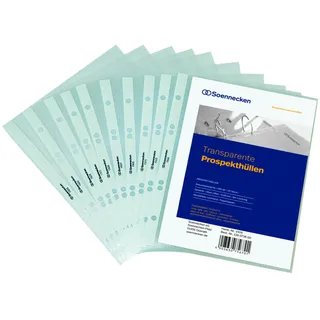 SOENNECKEN Prospekthülle 1505 DIN A5 PP transparent 10 St./Pack.