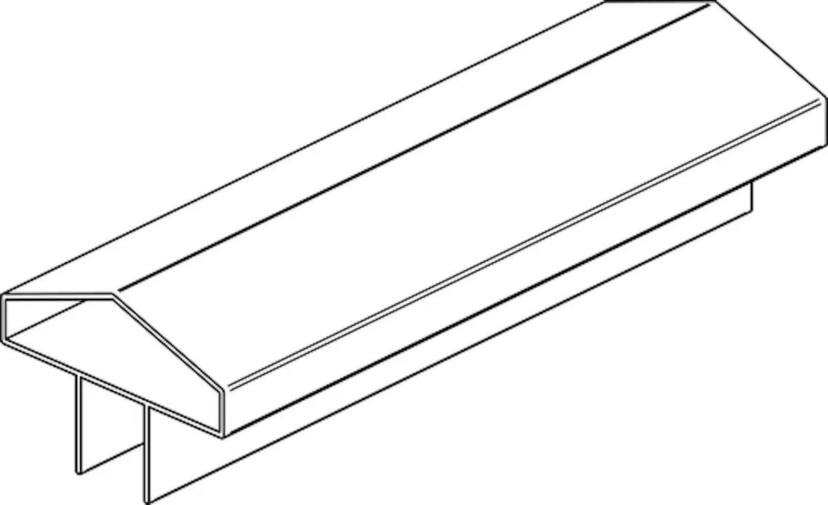 Osmo Abschlussprofil Multi-Fence-Alu