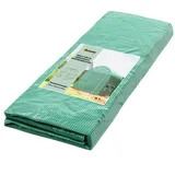 Outsunny Polyethylenfolie 3x2x2m Ersatzfolie mit 6 Fenster