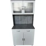 Hti-Living Küchenbuffet Blanca 1-St. grau