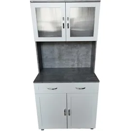 Hti-Living Küchenbuffet Blanca 1-St. grau