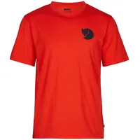 Fjällräven Walk With Nature Kurzarm-t-shirt - Flame Orange -