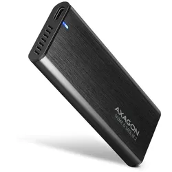 AXAGON EEM2-SB2, SSD-Gehäuse, M.2, NVMe-oF, SATA, Serial ATA II, Serial ATA III,