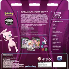 Pokemon Trading Card Game Spanisch Blister Pokemon Mew VMax Trading Card Game