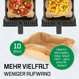 GOURMETmaxx Heißluftfritteuse 5L schwarz