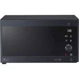 LG MH6565CPW Mikrowelle mit Grill und Digitalanzeige, 25 L 1000 W, LG Mikrowelle mit Smart-Inverter-Funktion und EasyClean, hält Geschmack und Nährstoffe, Schwarz