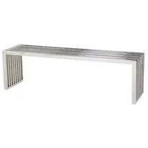 Casa Padrino Sitzhocker 45 x 45 x 45 cm Chrom