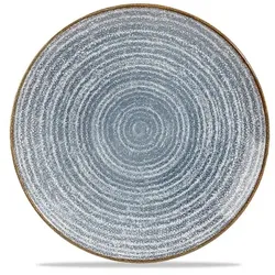 Churchill 12 x Teller flach coup 16,5cm STUDIO PRINTS SLATE blue