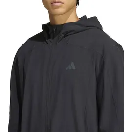 adidas Tech Essentials Workout Track TOP, Herren Kapuzensweater, schwarz - 2XL