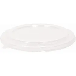 NATURE Star Deckel für Einweg-Salatschalen 18.5 cm transparent