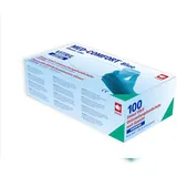 AMPri Med Comfort Blue Vitril Gr.L blau Vinyl-Nitril Gem. 100 St./Box