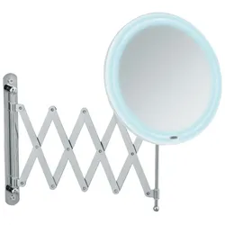 WENKO LED Teleskop-Wandspiegel Barona