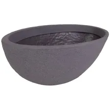 Jelenia Plast Ovaler Pflanzentopf 70 x 40 cm Grau