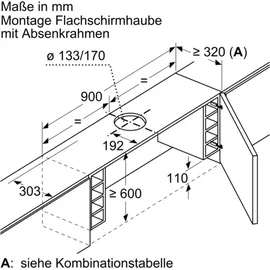 Neff Z54TL90X1 Absenkrahmen
