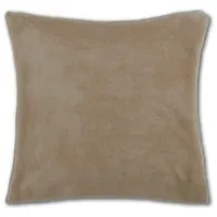 BestLivings Kissenhülle Kuschel 30x30cm beige - sandbeige, mit Füllung