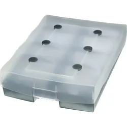 HAN Lernkartei Croco Archiv-Box Duo A8, grau