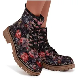Artiker Schnürstiefeletten in Bunt | Gr.: 36