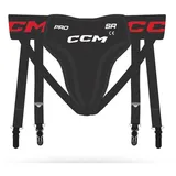Ccm Tiefschutz Combo Pro 3in1 Jock mit Straps Senior Senior S