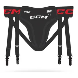 Ccm Tiefschutz Combo Pro 3in1 Jock mit Straps Senior Senior S