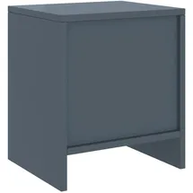 vidaXL Nachtschrank 2 Stk. 35 x 30 x 40 cm Hellgrau