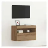 vidaXL Artisan Eiche TV-Lowboard 60 x 30 x 40 cm Braun Holzwerkstoff