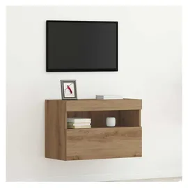 vidaXL Artisan Eiche TV-Lowboard 60 x 30 x 40 cm Braun Holzwerkstoff