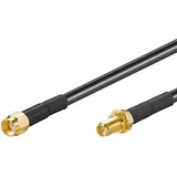 goobay WLAN antenna extension cable & 5 GHz, zur Reichweiten-Optimierung von WLAN Router & Antennen - 51676