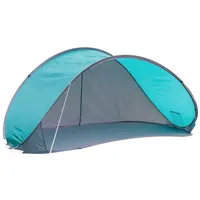 Spetebo Pop Up Strandmuschel türkis mit Tragetasche - 210