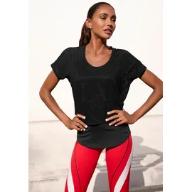 LASCANA Funktionsshirt 2 in 1 schwarz L
