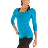 Winshape Damen 3/4-Arm Shirt Ws4 türkis, M