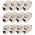 Digitus DN-93816 – Keystone-Modul Cat 8.1 – 12 Stück – RJ45 Netzwerkdose Cat8 Geschirmt – 2000 MHz – 25GBase-T & 40GBase-T – 25 Gbit/s & 40 Gbit/s – AWG 26/7 bis AWG 22/1 – Montage Werkzeugfrei