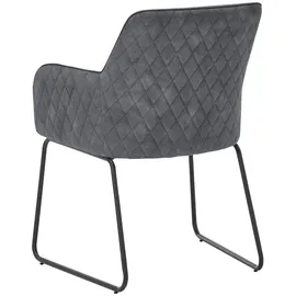 Set One by Musterring Stuhl Fontana Stoff Grau Anthrazit